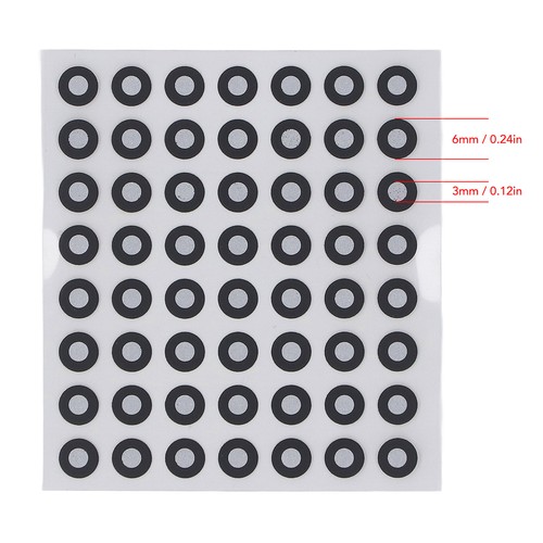 Marqueurs à Numérisation 3D 6mm 3mm Réfléchissant Diffuse Réflexion Optique Point de Suivi - Photo 4/22