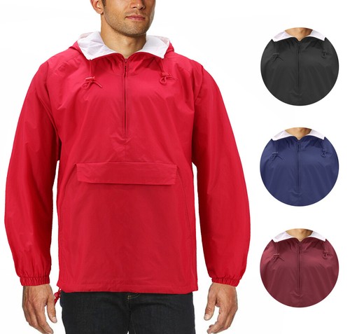 Half Zip Pullover Rain Jacket | eBay
