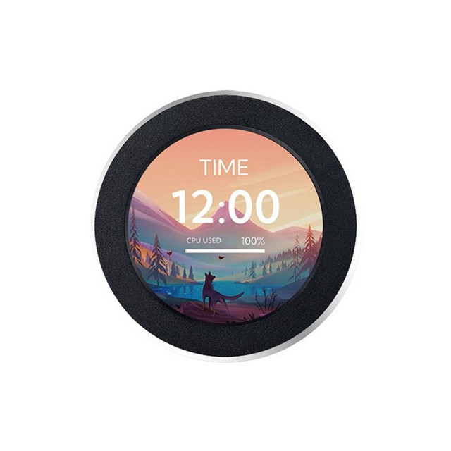 2.1"Secondary Screen Ips Round Screen Water-cooled Case Built-In Screens Monitor 2.1"Secondary Screen Ips Round Screen Water-cooled Case Built-In Screens Monitor