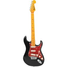 Tagima Tg-530 Woodstock Series Strat Style Basswood Body Electric Guitar Black