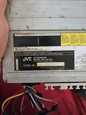 jvc car stereo cd player