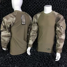 NEW Valken V-Tac ZULU Combat Shirt Paintball Jersey - ATACS-AU Camo - XX-Large