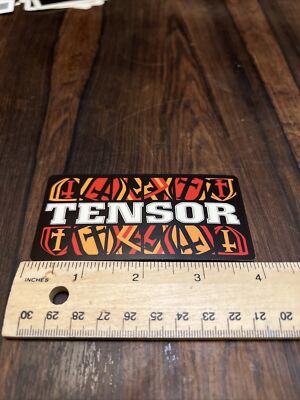 Tensor Trucks Vintage Skateboard Sticker Early 2000