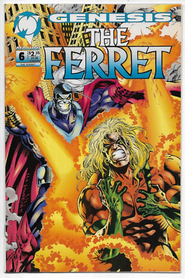 The Ferret #6 Malibu Comics ULTRAVERSE Jones Zachary Whiting 1993 VFN