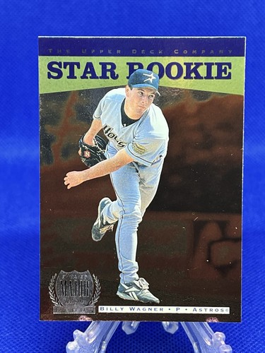 1996 Upper Deck Star Rookie Billy Wagner #225 Houston Astros, HOF