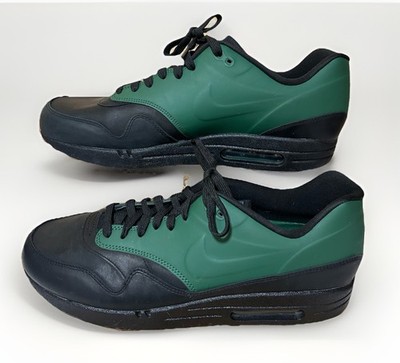 Nike Men's Air Max 1 VT QS Shoes  Gorge Green / Black  831113-300 Size 11 EUC