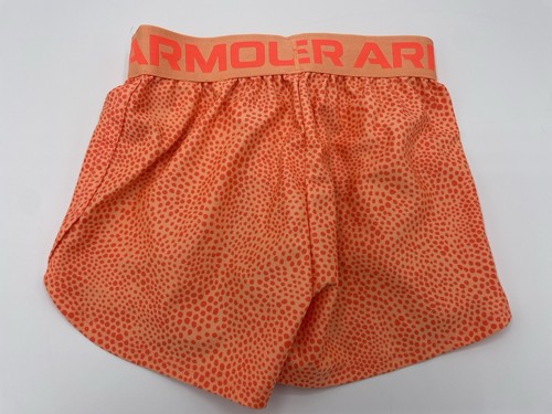 Under Armour Girls Unlined Athletic Play Up Short Youth XS (size 7) Calypso EUC - Picture 9 of 15