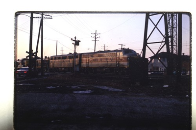 #ad #ad ERIE LACKAWANNA 63 original 35mm train photo slide $5.00