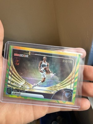 Topps 2026 NBA Hoops Highlights Ja Morant  #264 Memphis Grizzlies /199
