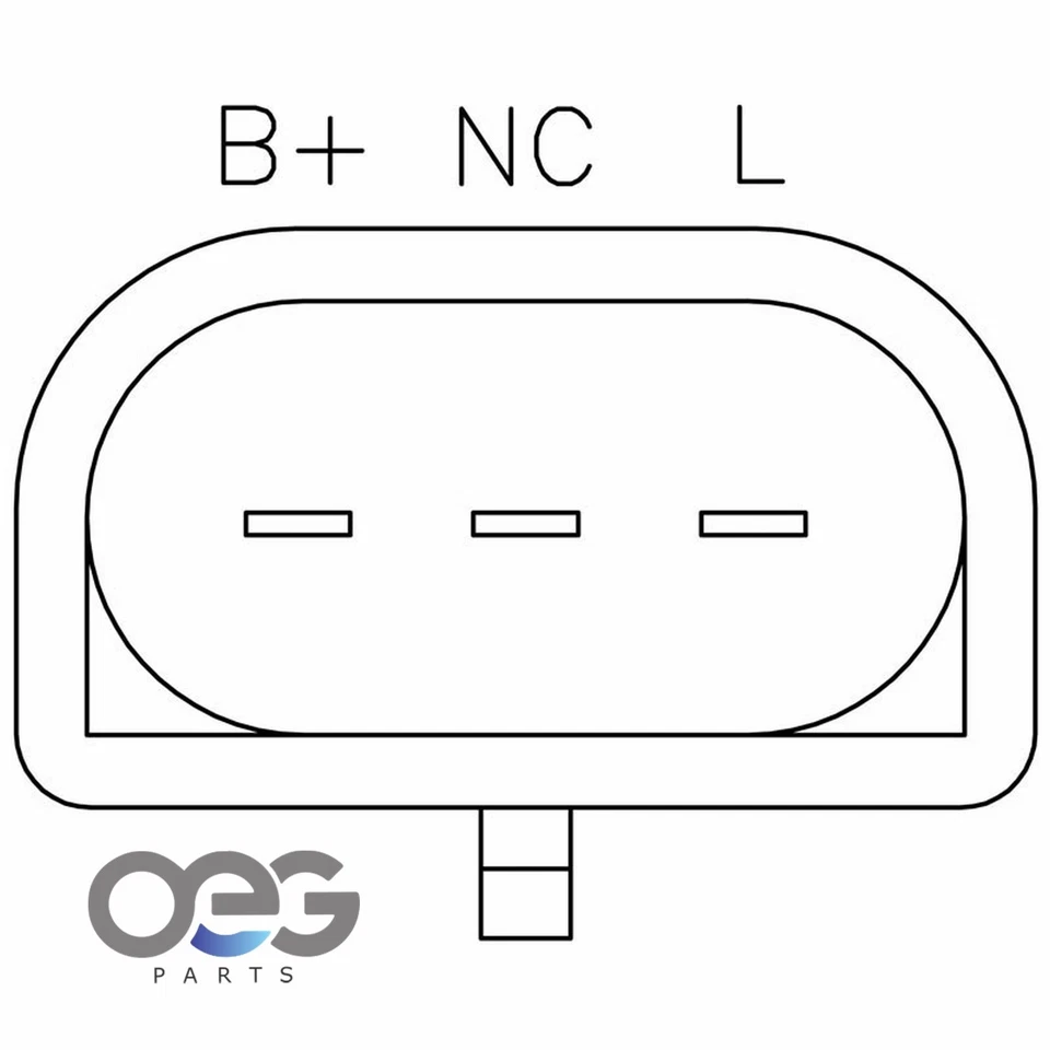 New Regulator & Brush Holder For Ford Windstar V6 3.8L 96-98 AFD6060 230-14032 - Изображение 2 из 4