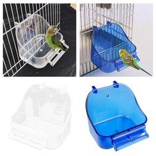 Cage à oiseaux mangeoire perroquet avec perche alimentation inséparable