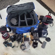 Minolta Maxxum 7000 with accessories