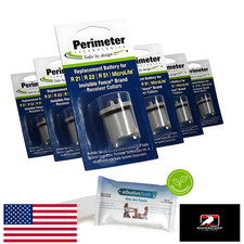 6-Pack Collar Batteries for Invisible Fence R21, R22, R51, Microlite Pet Towel