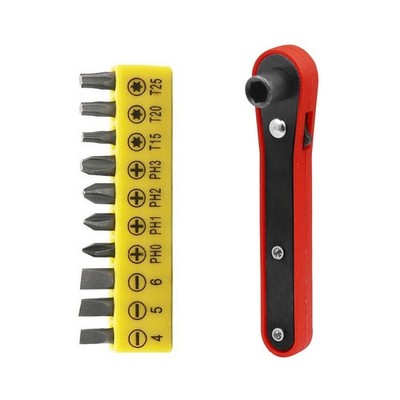 Small Ratchet Spanner Hexagon Quick Release Wrench Screwdriver Repair ToolDriver