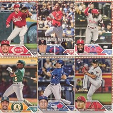 2023 Gold Star Topps Series 2 501-660 Baseball Cards Your Choice MC63
