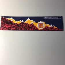 Carnet Non Plié de 8 Timbres Neufs PRINCIPAUTÉ ANDORRE 🇦🇩