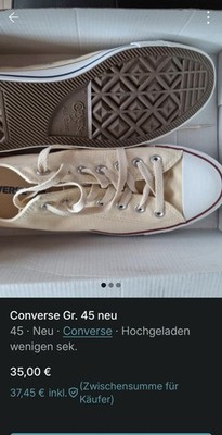 Converse All Star  Gr. 45 Neu