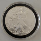U.S. Mint American Eagle 2011 1 oz Silver Coin 0.999 Fine Uncertified
