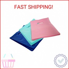 9x12 Glossy Merchandise , Retail Shopping Bags with Handle, Gift Bags, Best Colo