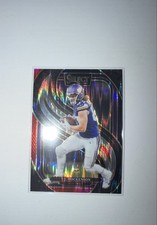 2024 Panini Select - Premier Level T.J. Hockenson #194 Black & Red Shock Prizm