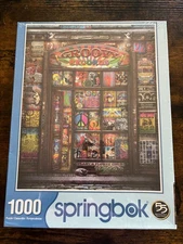 Springbok Groovy Records 1000 Pc Puzzle Pink Floyd, Hendrix, Led Zeppelin NEW