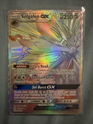 Solgaleo GX (Secret) 155/149 SM Base Set Holo