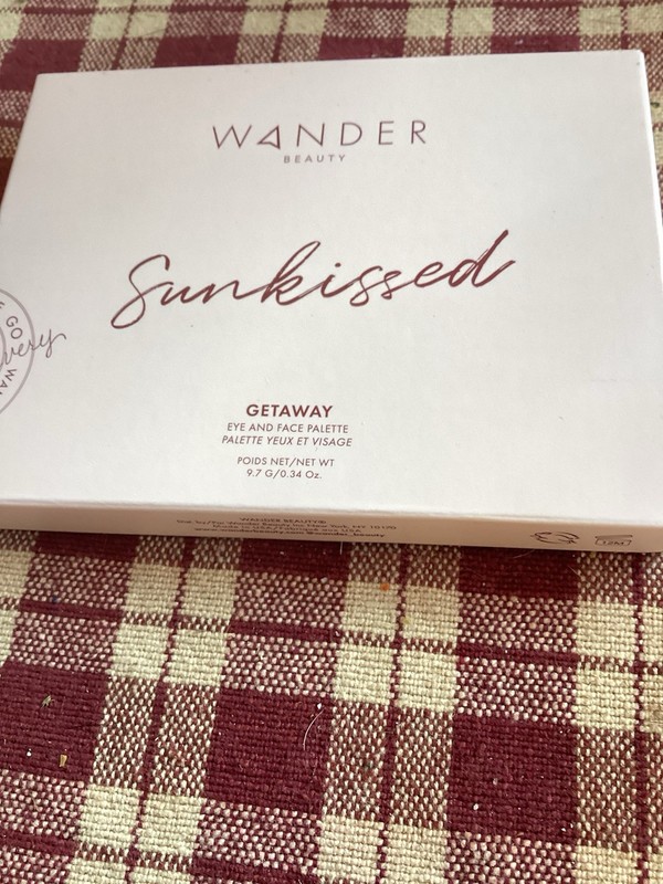 Wander Beauty SUNKISSED Getaway Eye & Face Palette .34oz Full Size NIB
