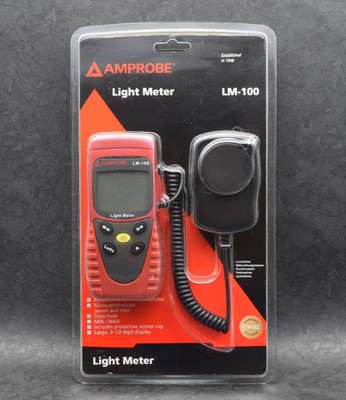 Amprobe LM-100 Lichtmessgerät Light Meter Beleuchtungsmesser OVP - New Old Stock