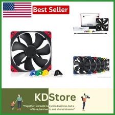 NF-A14 PWM chromax.Black.swap: High-Performance, Quiet 140mm Fan for PC Cooling