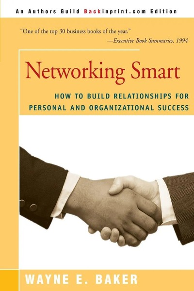 Networking Smart Wayne E. Baker Taschenbuch Kartoniert / Broschiert Englisch-image