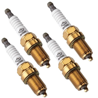 #ad Briggs and Stratton 4 Pack OEM Spark Plugs for 25M137 0019 F1 Engine 694385 4PK $29.49