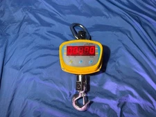 ADAM EQUIPMENT LHS 4000A Crane Scale,LED,2000kg/4000 lb. Cap. 19YN68