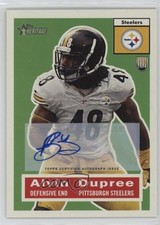 2015 Topps Heritage Auto Bud Dupree Alvin Dupree #85 Auto 12l4
