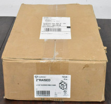 BNIB 25 Southwire 72C25 4-11/16" Square Device Ring 2" Raised 2 Gang Garvin