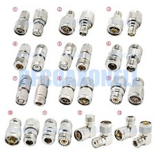 1x N Type Male Female to TNC UHF PL259 SO239 Male Female Coax Connector Adapter
