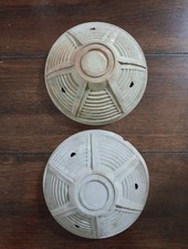 1964 / 65 AMF PEDAL CAR MUSTANG ORIGINAL HUB CAPS USED Pair Of 2