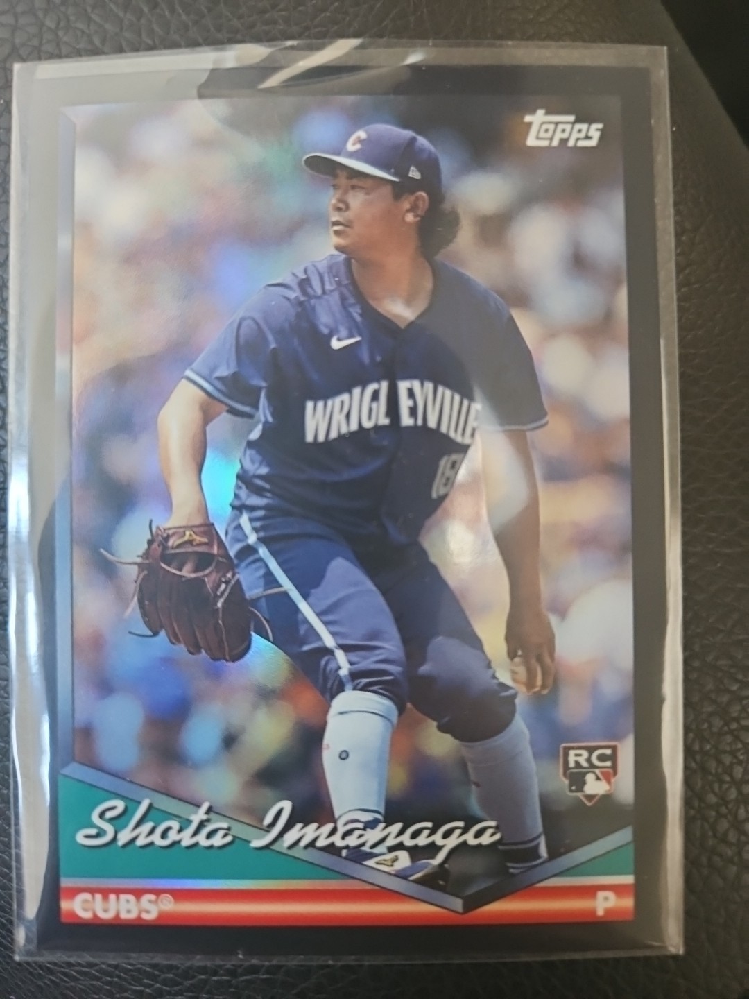 2024 Topps Archives Black Foilboard Shota Imanaga RC Chicago Cubs #245