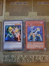 YUGIOH ALLY OF JUSTICE CATASTOR DUDE ULTRA 1ST + CORE DESTROYER TSHD RARE NM