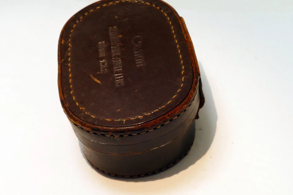 Estuche de objetivo Canon telémetro 35 mm f3,2 gran angular Serenar - vintage Foto 2 de 4