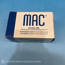 MAC Valves Inc 912B-PM-111JD Solenoid Valve FNOB