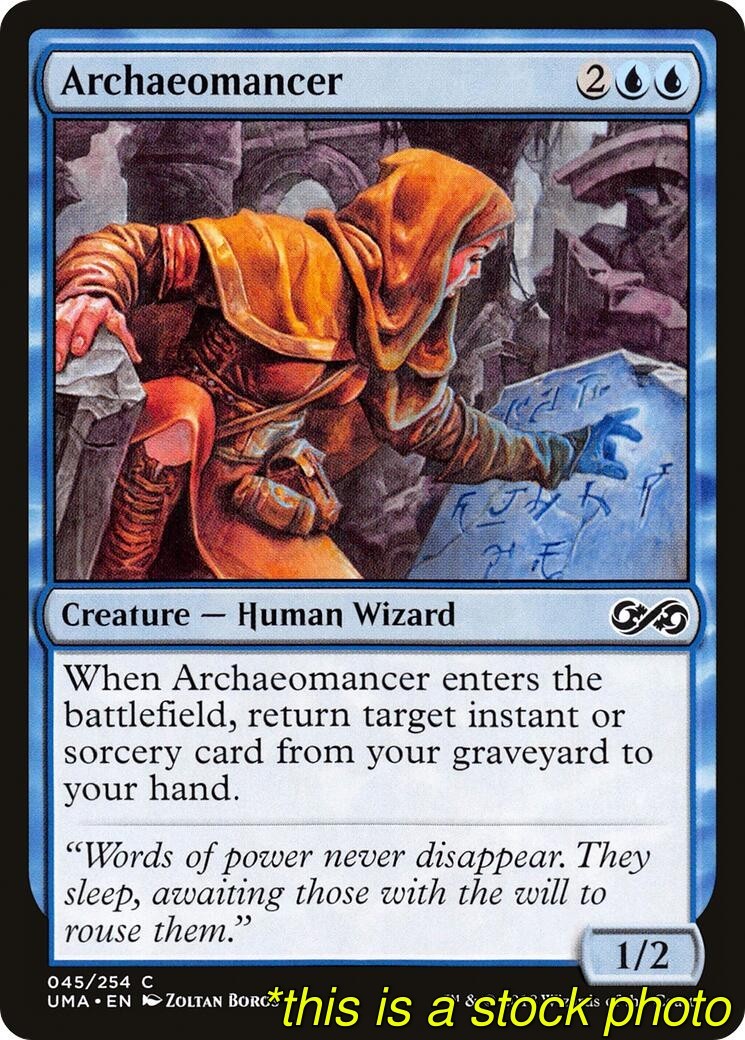 Magic Archaeomancer Ultimate Masters 45 Near Mint