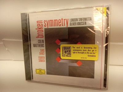 Colin Matthews / Oliver Knussen - Broken Symmetry (CD, 1995, Deutsche) Brand New