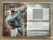 2020 Topps Update Series - Major League Material Clayton Kershaw #MLM-CK (MEM)