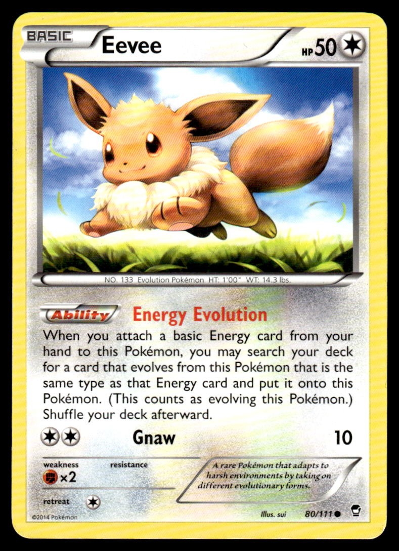 XY - Furious Fists #80/111 Eevee