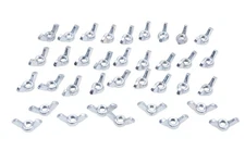 Fastenal 1137745 1/4/2020 Zinc Plated Wing Nuts Qty 36 NOS
