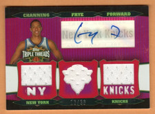 2007 Topps Triple Threads Channing Frey - Knicks, Auto - Jersey 16/36, Nr-Mint!