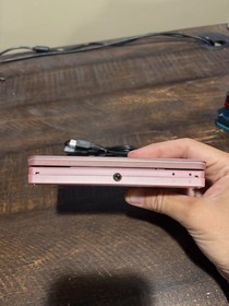 Japanese Nintendo 3DS System Pink Working Us Seller W/Charger Region Free A92