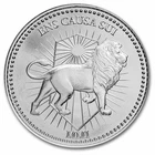John Wick Continental ENS CAUSA SUI 1 Troy Oz .999 Fine Silver Round