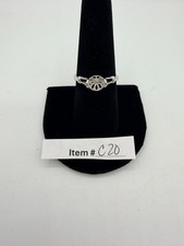 925 Sterling Silver DIY Blank Semi Setting Ring Mount Jewelry Making-C20