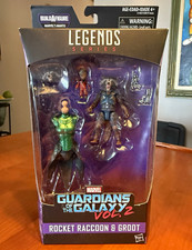 Hasbro Marvel Legends Guardians Vol. 2 Rocket Raccoon & Groot Boxed Gun